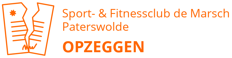 Sport- & Fitnessclub de Marsch Paterswolde opzeggen